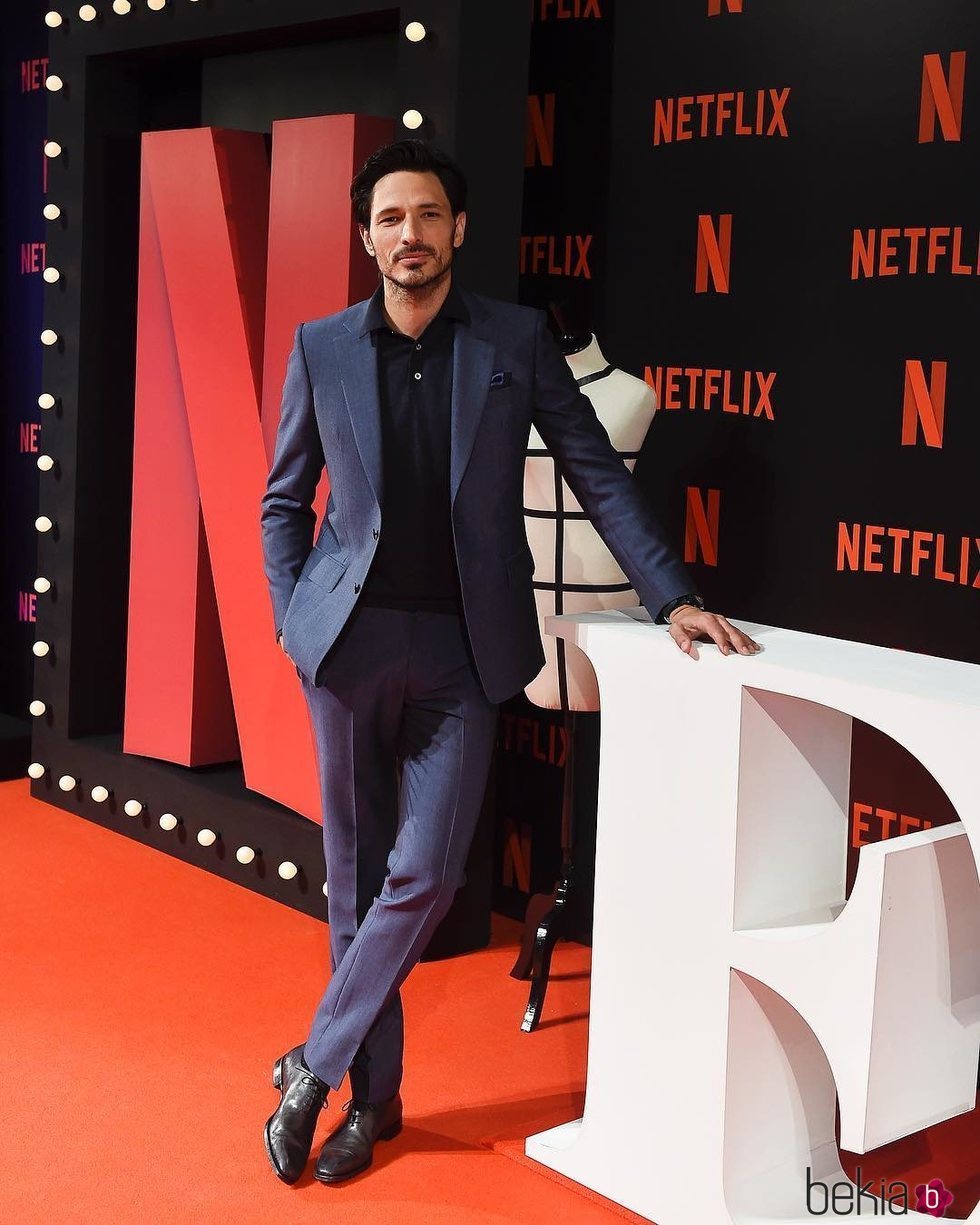 Andrés Velencoso presenta su nueva serie de Netflix 'Edha'
