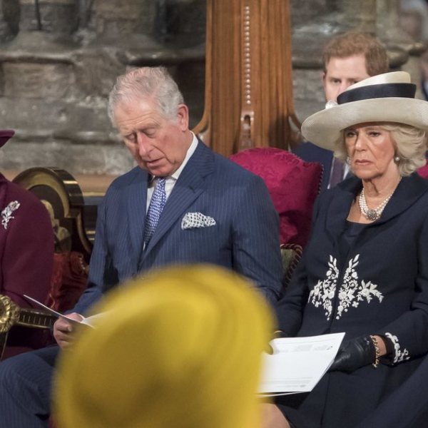 La Reina Isabel, el Príncipe Carlos, Camilla Parker, el ...