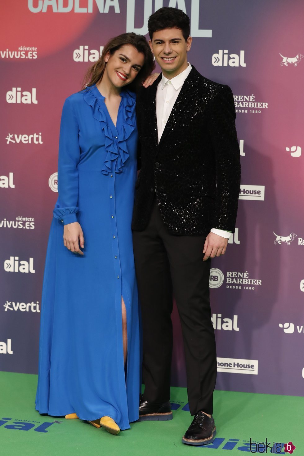 Alfred y Amaia en los Premios Cadena Dial 2018