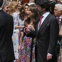 Tamara Falcó en la boda de Christian de Hannover y Alessandra de Osma