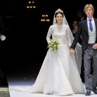 Christian de Hannover y Alessandra de Osma recién casados