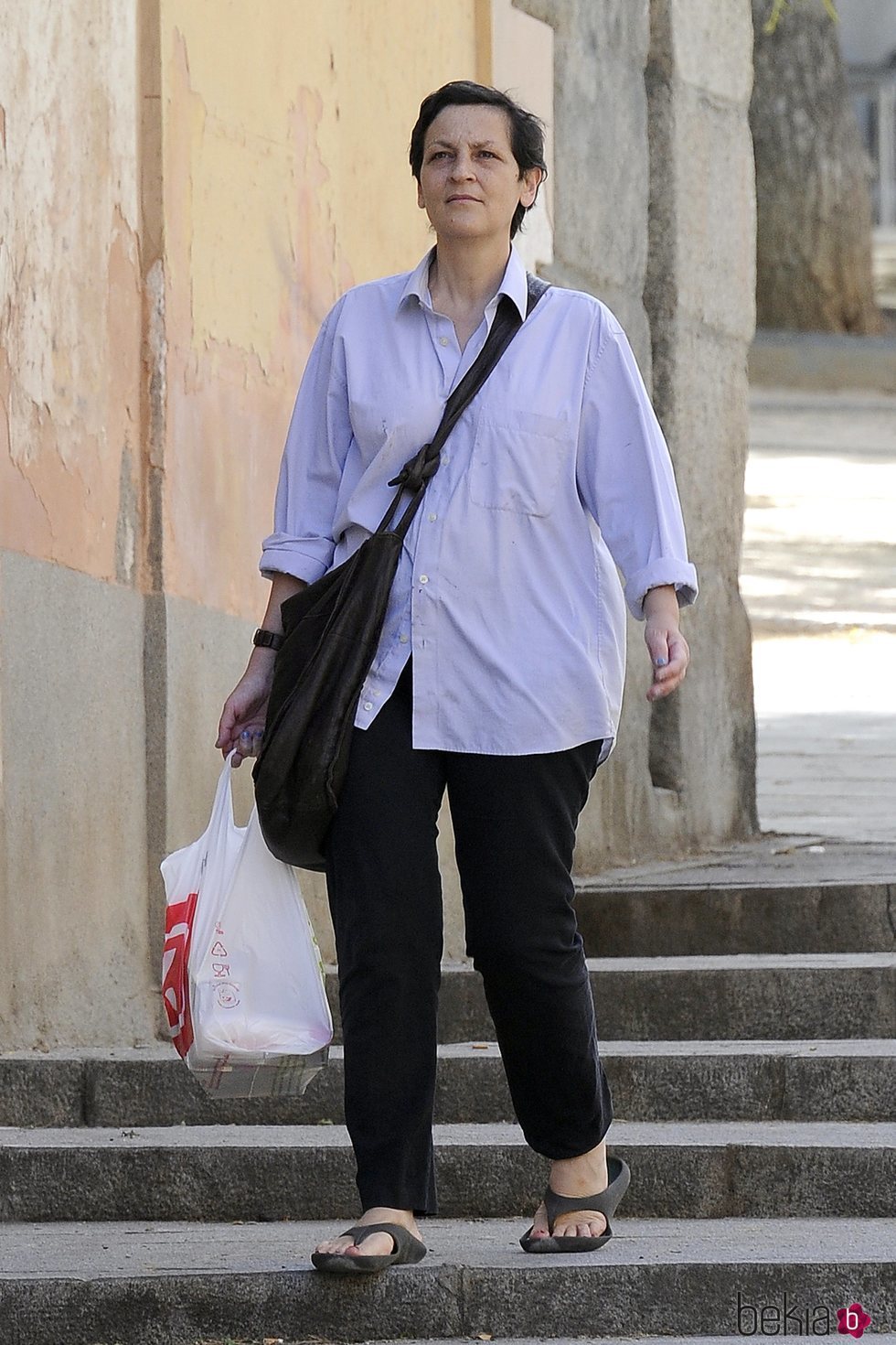 Laura Suárez Illana paseando por Madrid en 2014