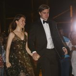 La Princesa Alexandra de Hannover y su novio Ben-Sylvester Strautmann en la fiesta de largo de Christian y Sassa de Hannover