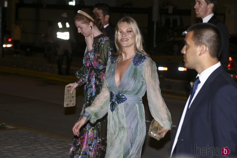 Kate Moss en la fiesta de largo de Christian de Hannover y Alessandra de Osma
