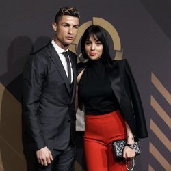 Cristiano Ronaldo y Georgina Rodríguez en los Premios de la Federación de Portugal 2018