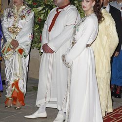 El rey Mohamed VI, junto a Lalla Salma de Marruecos en un acto oficial