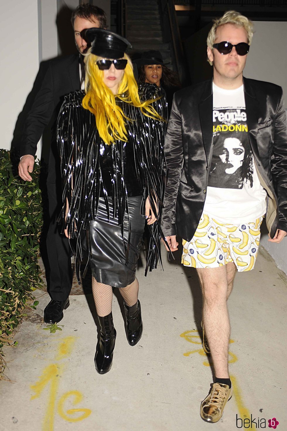 Lady Gaga y Pérez Hilton en Miami