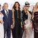 De izda. a dcha. Pilar García, Enrique Cerezo, María Bravo, Anastacia y Pamela Anderson en la fiesta Global Gift de Madrid de 2018