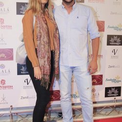 Antonio Tejado y su novia en un acto en Sevilla