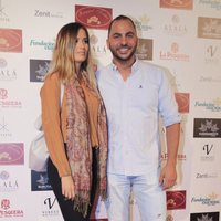 Antonio Tejado y su novia en un acto en Sevilla