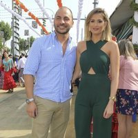 Antonio Tejado y Candela Acevedo en la Feria de Abril 2017