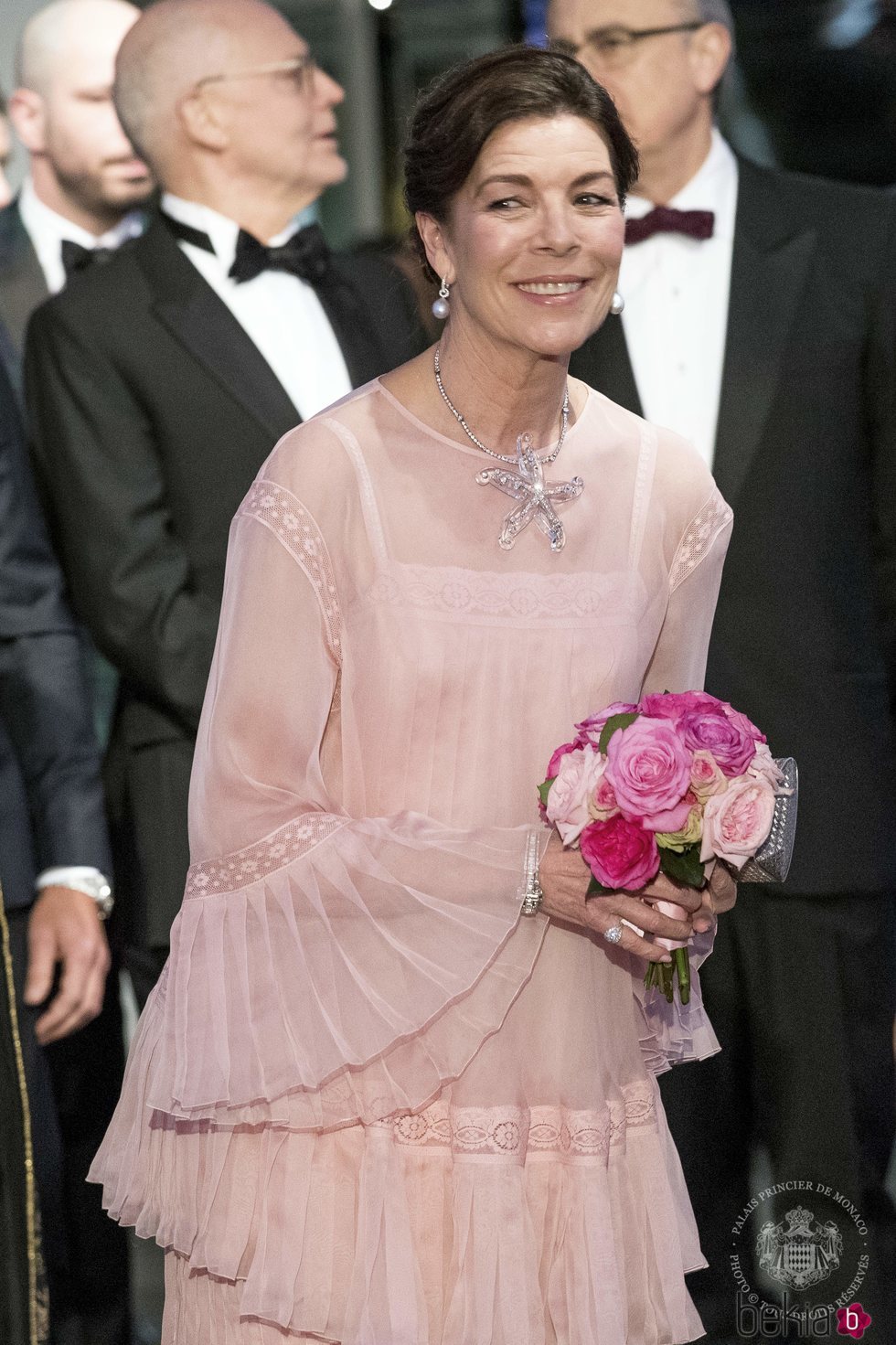La Princesa Carolina de Mónaco en el Baile de la Rosa 2018