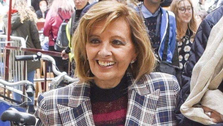María Teresa Campos en la Semana Santa de Málaga