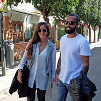 Anabel Pantoja y Omar Sánchez en la Semana Santa de Sevilla 2018