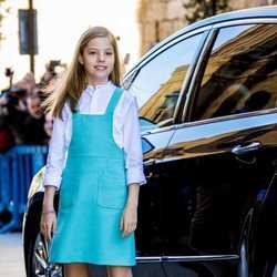 La Infanta Sofía en la Misa de Pascua 2018