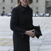 La Infanta Cristina acude a la misa por el 25 aniversario de la muerte del Conde de Barcelona