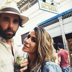 Elena Tablada con Javier Ungría disfrutando en La Habana