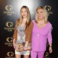 Carmen Borrego y su hija Carmen en el cumpleaños de Alejandra Rubio