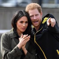 El Príncipe Harry y Meghan Markle presenciando las pruebas de los Juegos Invictus 2018