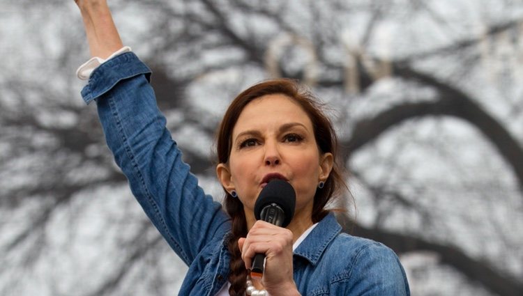Ashley Judd en la Marcha por las Mujeres en Washington
