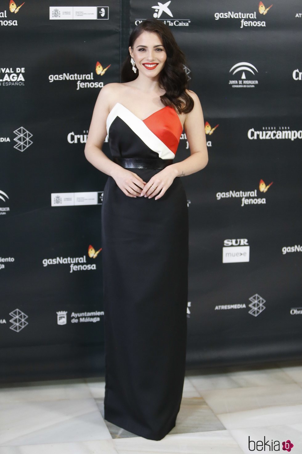 Andrea Duro en la ceremonia de inauguración del Festival de Cine de Málaga 2018