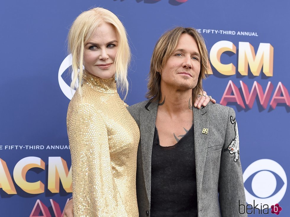 Nicole Kidman junto a Keith Urban en los CMA Awards 2018
