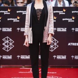 Irene Visedo en la alfombra roja del Festival de Málaga 2018