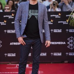 Eduardo Noriega en la alfombra roja del Festival de Málaga 2018