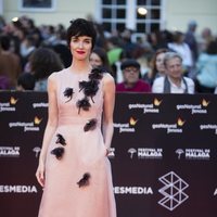 Paz Vega en la alfombra roja del Festival de Málaga 2018