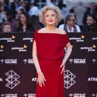 Marisa Paredes en la alfombra roja del Festival de Málaga 2018