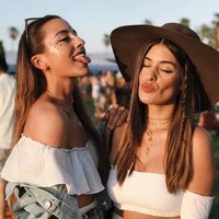 Las influencers Paula Gonu y Dulceida en el Festival Coachella 2018