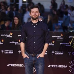 Raúl Arévalo en la alfombra roja del Festival de Málaga 2018