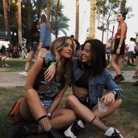 Las influencers María Pombo y Nica Urgel en el Coachella 2018