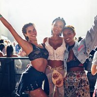 Sara Sampaio, Lais Ribeiro y Jasmine Tookes en el Coachella 2018