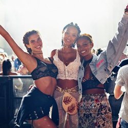 Sara Sampaio, Lais Ribeiro y Jasmine Tookes en el Coachella 2018