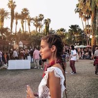 María Pombo en el festival Coachella 2018