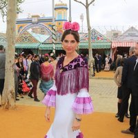 Lourdes Montes en la Feria de Abril 2018