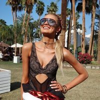 Romee Strijd en el Coachella 2018
