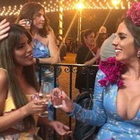 Anabel y Chabelita Pantoja disfrutando juntas de la Feria de Abril 2018