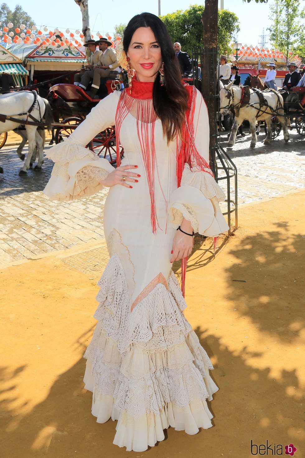 Vania Millán en la Feria de Abril 2018