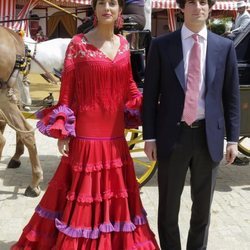 Fernando Fitz-James Stuart y Sofía Palazuelo en la Feria de Abril 2017