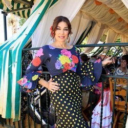 Raquel Revuelta disfrutando de la Feria de Abril 2018