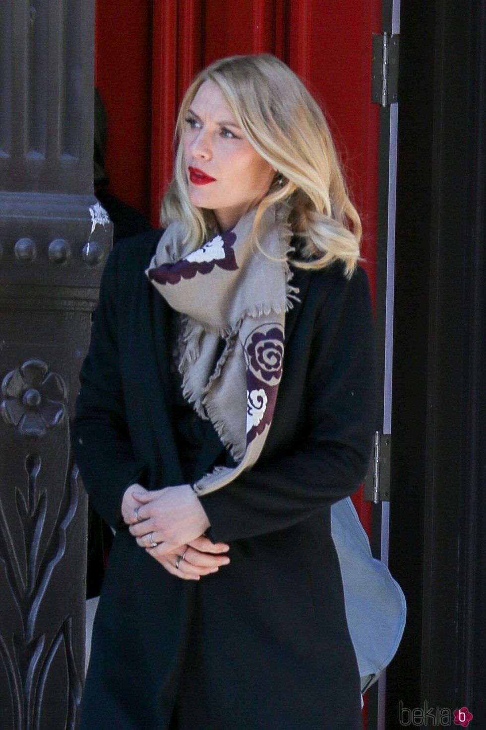 Claire Danes en Nueva York después de anunciar su segundo embarazo