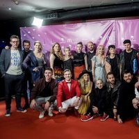 Los representantes de Eurovision 2018 en la PreParty de España