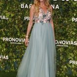 Alejandra Prat en el desfile de Pronovias en la Barcelona Bridal Fashion Week 2018