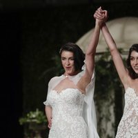 Blanca Romero y Lucía Rivera juntas en la Barcelona Bridal Fashion Week 2018