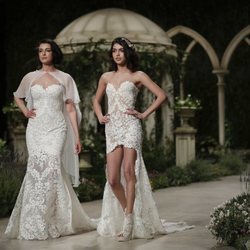 Blanca Romero y Lucía Rivera desfilan en la Barcelona Bridal Fashion Week 2018 para Pronovias