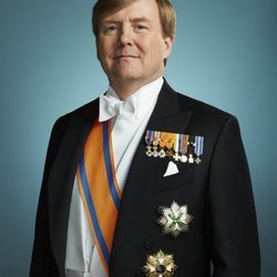 Foto oficial del Rey Guillermo Alejandro de Holanda por su quinto aniversario de reinado