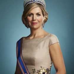 Posado de Máxima de Holanda con motivo de sus 5 años como Reina