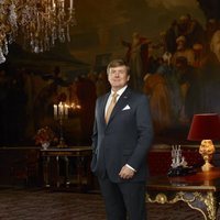 Guillermo Alejandro de Holanda en el Palacio Real de Amsterdam